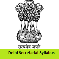Delhi Secretariat Syllabus