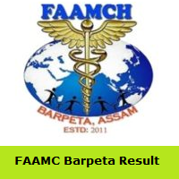 FAAMC Barpeta Result