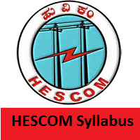 HESCOM Syllabus