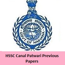 HSSC Canal Patwari Previous Papers