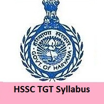 HSSC TGT Syllabus