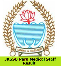 JKSSB Para Medical Staff Result
