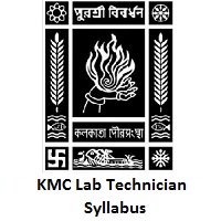 KMC Lab Technician Syllabus