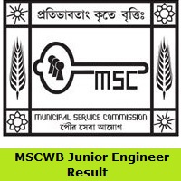 MSCWB Junior Engineer Result