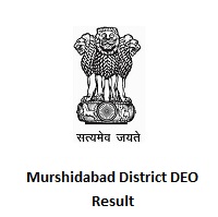 Murshidabad District DEO Result