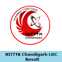 NITTTR Chandigarh LDC Result