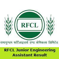 RFCL Junior Engineering Assistant Result