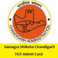 Samagra Shiksha Chandigarh TGT Admit Card