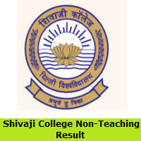 Shivaji College Non-Teaching Result
