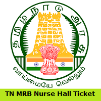 TN MRB Nurse Hall Ticket