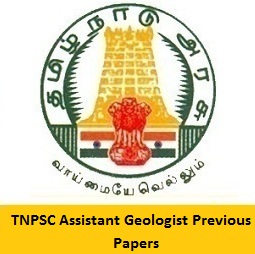 TNPSC Assistant Geologist Previous Papers