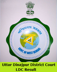 Uttar Dinajpur District Court LDC Result