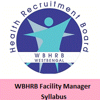 WBHRB Facility Manager Syllabus