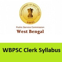 WBPSC Clerk Syllabus