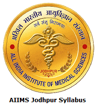 AIIMS Jodhpur Syllabus