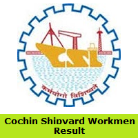 Cochin Shipyard Workmen Result 