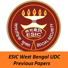 ESIC West Bengal UDC Previous Papers