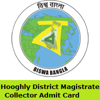 Hooghly District Magistrate Collector Admit Card