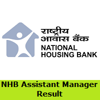 NHB Assistant Manager Result