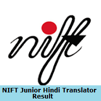 NIFT Junior Hindi Translator Result