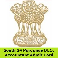 South 24 Parganas DEO, Accountant Admit Card