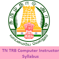 TN TRB Computer Instructor Syllabus