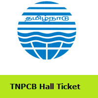 TNPCB Hall Ticket