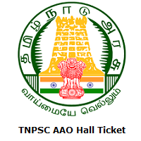 TNPSC AAO Hall Ticket