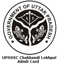 UPSSSC Chakbandi Lekhpal Admit Card