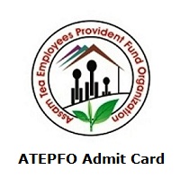 ATEPFO Admit Card
