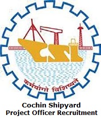 Cochin Shipyard Project Officer Recruitment