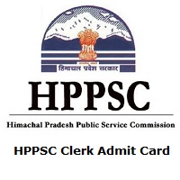 HPPSC Clerk Admit Card