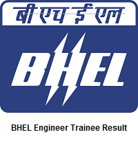 BHEL Engineer Trainee Result