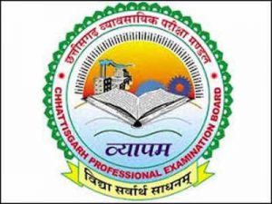 Chhattisgarh Professional Examination Board (CG Vyapam) Admit card 