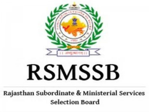 RSMSSB Result 2019